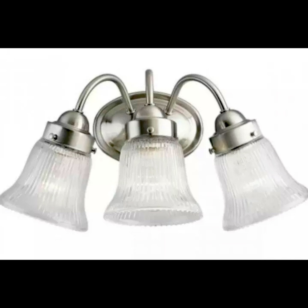 Brushed Nickel 3 Light Vanity Light By Progress Lighting Model P3289-09